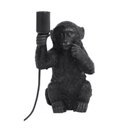 Noże stołowe - Czarna lampa stołowa (wysokość 34 cm) Monkey – Light & Living - miniaturka - grafika 1