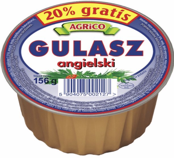 AGRICO GULASZ ANGIELSKI 156G