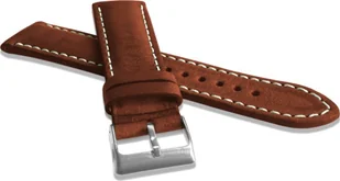 Lavvu LAVVU Naturalnie barwiony brązowy pasek NATURE ze skóry Top Grain - 18 - Akcesoria do smartwatchy - miniaturka - grafika 1