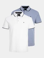 Koszulki męskie - Jack&Jones Komplet 2 koszulek polo Paulos 12191216 Kolorowy Slim Fit - miniaturka - grafika 1
