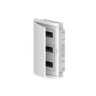 Rozdzielnie elektryczne - ELEGANT rozdzielnica 3x12M PE+N podtynkowa IP40, biały/ klapka biała - miniaturka - grafika 1