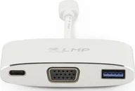 Stacje dokujące i replikatory portów - Stacja/replikator LMP USB-C LMP-USBC-VGA-MA-S - miniaturka - grafika 1