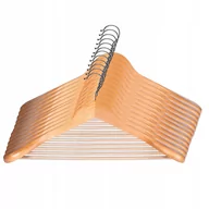 Wieszaki do szafy - Wieszaki Drewniane Na Ubrania Spodnie Do Szafy 12X - miniaturka - grafika 1