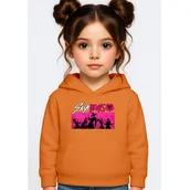 Bluzy dla dziewczynek - BLUZA DZIECIĘCA HUNTRIX SAJA BOYS 104 Z KAPTUREM BAWEŁNIANA JAKOŚĆ - miniaturka - grafika 1