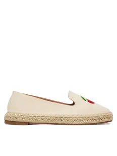 DeeZee Espadryle 8-266-1 Beżowy - Espadryle damskie - miniaturka - grafika 1