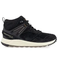 Buty zimowe męskie - Buty Merrell Wildwood Sneaker Boot Mid WP J067285 - czarne - miniaturka - grafika 1