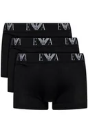 Majtki męskie - Emporio Armani bokserki męskie 3 szt. czarne, Rozmiar XXL - miniaturka - grafika 1