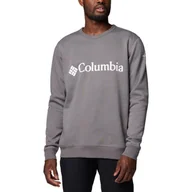 Bluzy sportowe męskie - Columbia Bluza Logo Fleece 1884931022 - miniaturka - grafika 1