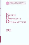 Podręczniki dla szkół wyższych - Polskie Dokumenty Dyplomatyczne 1931 - miniaturka - grafika 1