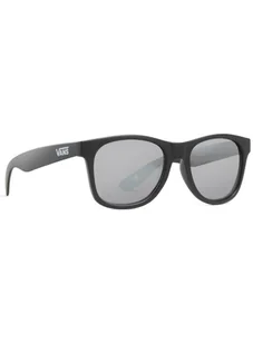 Okulary przeciwsłoneczne Vans Spicoli Sunglasses - matte black / silver - Okulary przeciwsłoneczne - miniaturka - grafika 1