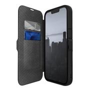 Etui i futerały do telefonów - Raptic X-Doria Urban Folio Case etui iPhone 14 pokrowiec z klapką czarny - miniaturka - grafika 1