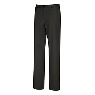 Spodnie męskie - BP Gourmet 1368-686-32 spodnie męskie - tkanina mieszana ze stretchem - 48% bawełna, 48% poliester, 4% elastolefina - normalny krój - rozmiar: 64n - kolor: czarny - grafika 1
