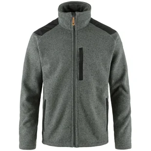 Męska bluza Fjällräven Buck Fleece Rozmiar: M / Kolor: jasnoszary - Bluzy sportowe męskie - miniaturka - grafika 1