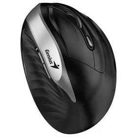 Genius Ergo 8250S (31030031401) czarno-srebrna - Myszki - miniaturka - grafika 1