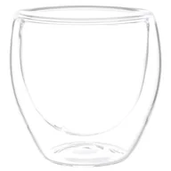 Szklanki - Szklanka Termiczna Do Espresso Z Podwójnym Szkłem 80Ml Wessper Crystallatte, Espresso - miniaturka - grafika 1