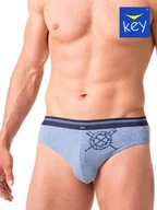 Majtki męskie - SLIPY KEY MPP-629 A24 (kolor mix kolorów, rozmiar L) - miniaturka - grafika 1