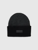 Czapki dla dzieci - 4F Czapka zimowa chłopięca - szara Uniwersalny - miniaturka - grafika 1