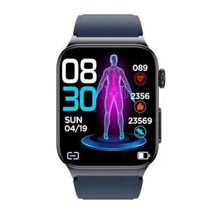 Watchmark Cardio One Niebieski - Smartwatch - miniaturka - grafika 2