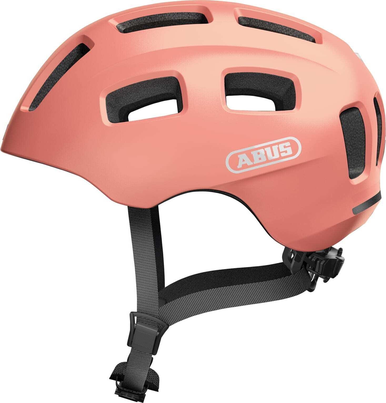 ABUS Youn I 2.0 lekki kask rowerowy dla dzieci nastolatków młodych dorosłych dziewcząt ochrona bezpieczeństwa