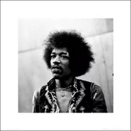 Plakaty - Plakat, Jimi Hendrix Portret, 40x40 cm - miniaturka - grafika 1