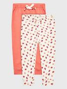 Spodnie i spodenki dla dziewczynek - Zippy Komplet 2 par spodni 228-6929ZT Kolorowy Regular Fit - miniaturka - grafika 1