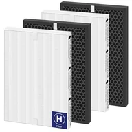 Filtry do oczyszczaczy powietrza - 116130 Wymienny filtr H do Winix 5500-2 5510 5520 Am80 Plasmawave oczyszczacz powietrza prawdziwy filtr węglowy HEPA, 2 zestawy - miniaturka - grafika 1
