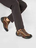 Buty sportowe męskie - Merrell Trekkingi Intercept J73705 Brązowy - miniaturka - grafika 1
