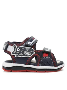 Geox Sandały B Sandal Todo Boy B250GA0CE14C0735 Granatowy - Buty dla chłopców - miniaturka - grafika 1