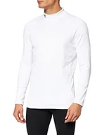 Koszule męskie - Under Armour Męska koszulka kompresyjna UA CG Armour Fitted Mock, ciepła warstwa bazowa dla mężczyzn, koszula kompresyjna do biegania, narciarstwa, zimowa zimna pogoda fitness top - miniaturka - grafika 1