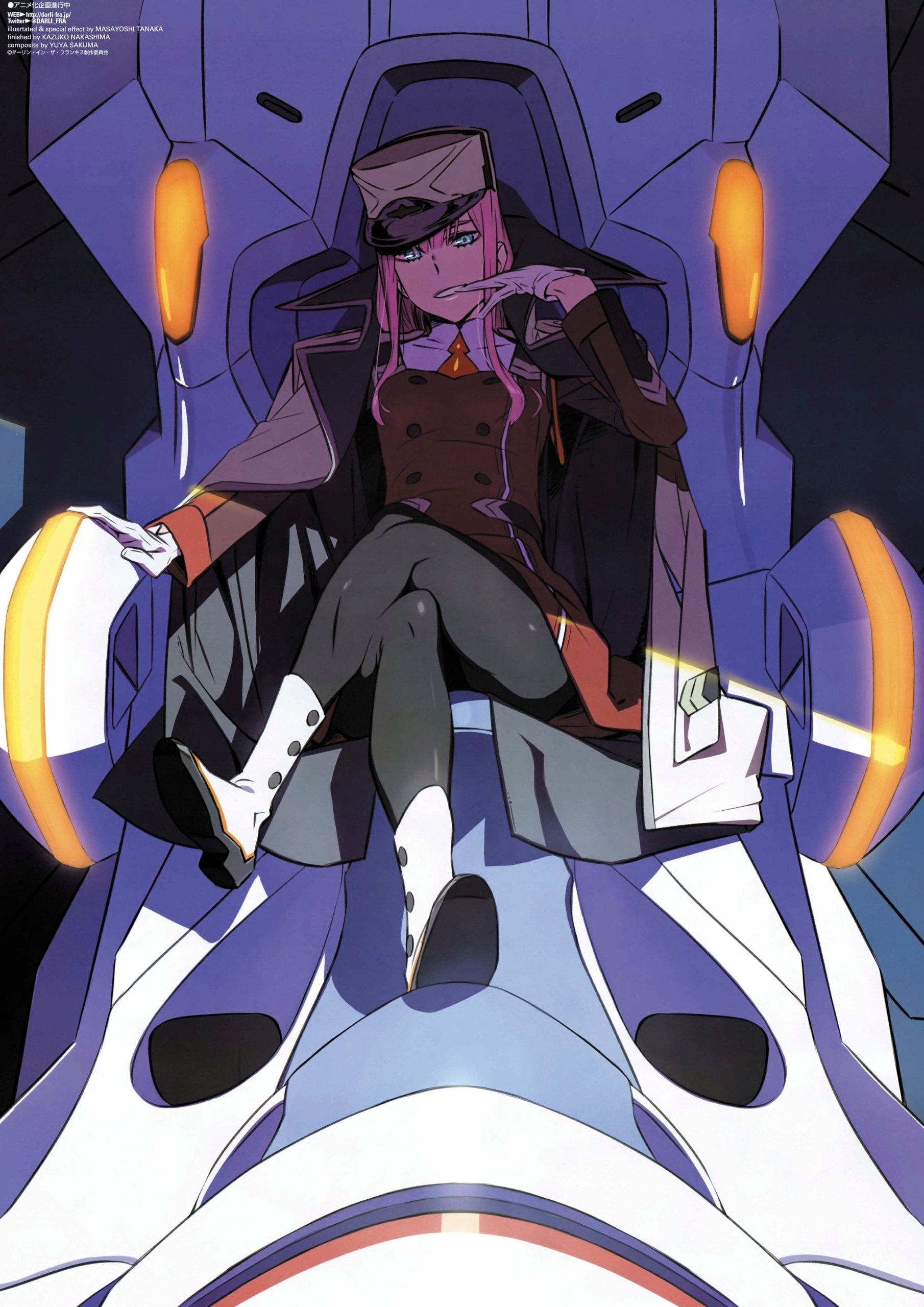 Plakat A2 anime manga Darling in The Franxx