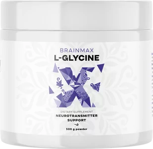 BrainMax Glycine, L-Glicyna, 500 g - Produkty specjalne dla sportowców BrainMax Glycine, L-Glicyna, 500 g - Produkty specjalne dla sportowców - miniaturka - grafika 1