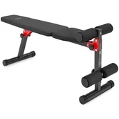 Ławki treningowe - Ławka wielofunkcyjna składana (prosta-skośna) Marbo Sport - miniaturka - grafika 1