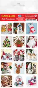 Naklejki. Boże Narodzenie - Wydawnictwo Jako - Ozdoby bożonarodzeniowe - miniaturka - grafika 1