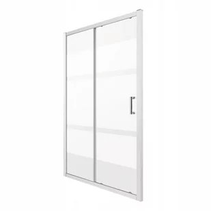 Novoterm Drzwi natryskowe Zoom 190 cm x 100 cm - Ścianki i drzwi prysznicowe - miniaturka - grafika 1