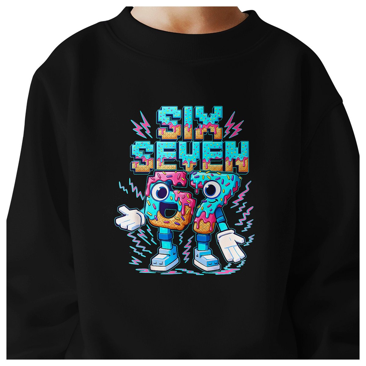 BLUZA DZIECIĘCA 67 SIX SEVEN VIRAL DLA CHŁOPCA DZIEWCZYNKI 146-152