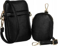 Torebki damskie - Rovicky Torebko-portfel damski ze skóry ekologicznej - Rovicky NoSize - miniaturka - grafika 1