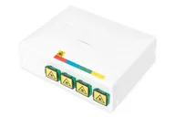 Pozostałe akcesoria sieciowe - Digitus Obudowa FTTX ze złączem 4 x SC SX DN-931094 - miniaturka - grafika 1
