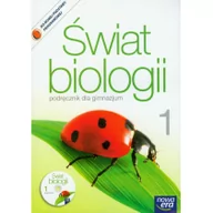 Podręczniki dla gimnazjum - Świat biologii 1. Podręcznik. Część 1 + CD - miniaturka - grafika 1