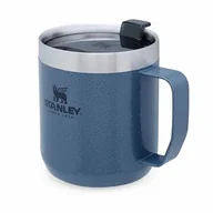 Kubki termiczne - Kubek termiczny kempingowy Stanley Classic Camp Mug 350 ml (niebieski) Hammertone Lake - miniaturka - grafika 1