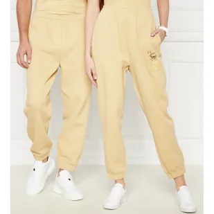 Lacoste Spodnie dresowe | Relaxed fit - Dresy damskie - miniaturka - grafika 1