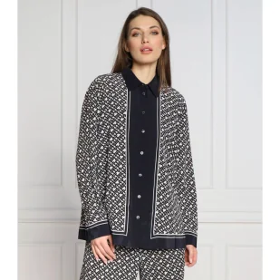 Tommy Hilfiger Koszula TH MONOGRAM | Relaxed fit - Koszule damskie - miniaturka - grafika 1