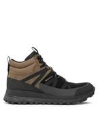 Botki męskie - Clarks Trapery ATL Trek Rise GTX GORE-TEX 261726917 Czarny - miniaturka - grafika 1