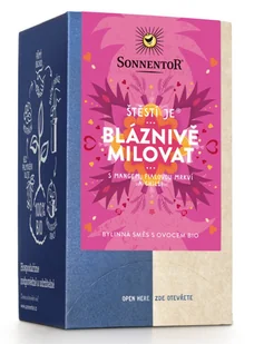 Sonnentor - Szczęście to kochać szaleńczo, herbata w torebkach, ekologiczna, 18 szt. - Herbata - miniaturka - grafika 1