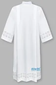 Szaty liturgiczne - Alba z gipiurą IHS 10 cm - miniaturka - grafika 1