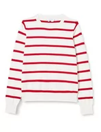 Swetry damskie - ALARY Damski sweter z dzianiny 15426730-AL01, biało-różowy, XXL, biały, różowy., XXL - miniaturka - grafika 1
