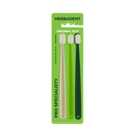 Szczoteczki do zębów dla dzieci - HERBADENT ORIGINAL ECO Ultrasoft Zestaw 3 ekologicznych szczoteczek do zębów - miniaturka - grafika 1