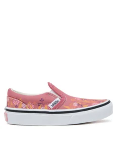 Vans Tenisówki Classic Slip-On VN000D0JZRY1 Różowy - Buty dla dziewczynek - miniaturka - grafika 1