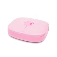 Lunch boxy - Nuumi Szczelna Szkolna Śniadaniówka Z Naklejkami, Pink - miniaturka - grafika 1