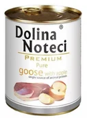 Mokra karma dla psów - Dolina Noteci Premium Pure gęś z jabłkiem 800g - miniaturka - grafika 1