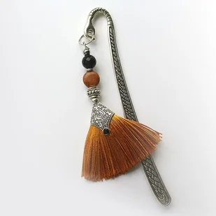 Onyks i jaspis - elegancka zakładka - Zakładki do książek - miniaturka - grafika 1